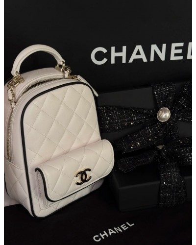 CHANEL 25P 화이트에지 스쿨백 블랙(+Premium)