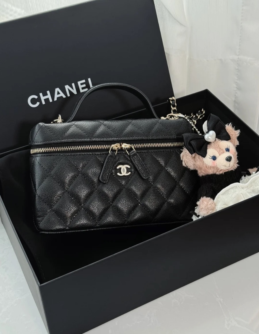 CHANEL 25C 스몰더블cc로고 베니티 백(+Premium)