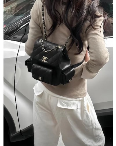 CHANEL 더블커버 백팩 (+premium)