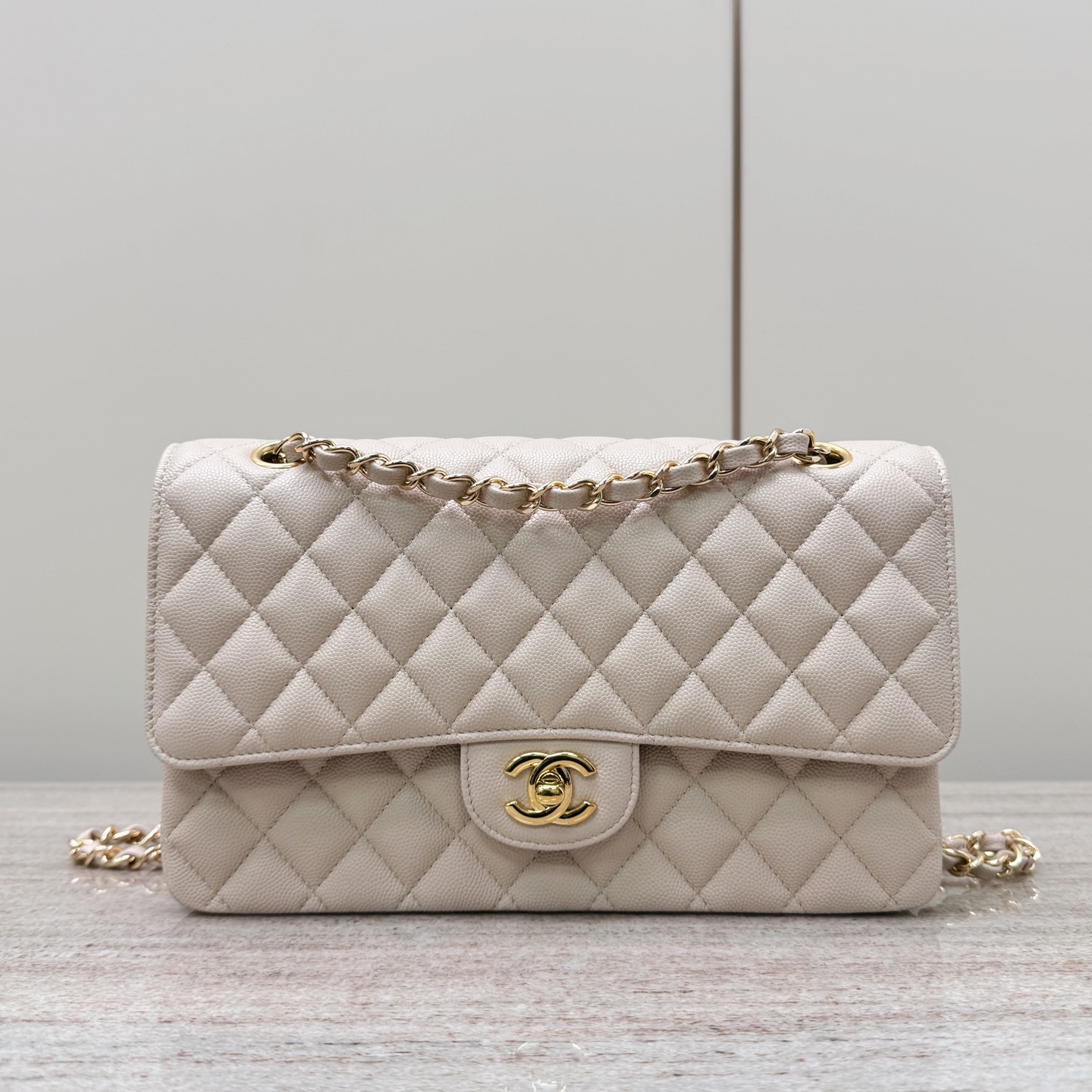CHANEL CF25 플랩백 라이트 베이지 3type(+premium)