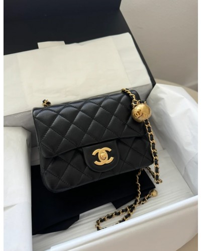 CHANEL Gold Ball Mini Flap (+premium)