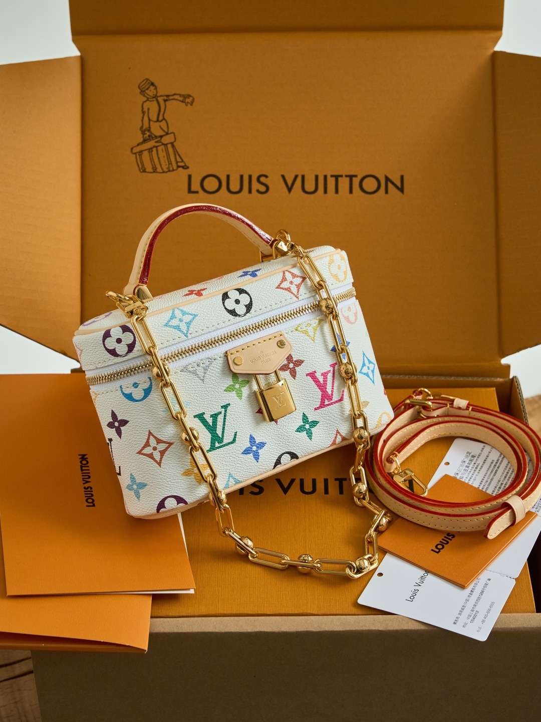 [루이비통] LV x TM 베니티 체인 파우치 M13662