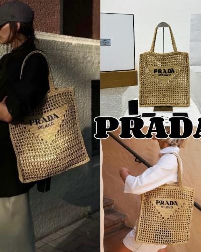 PRADA Lafia Tote Bag