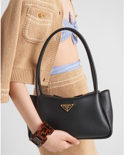 PRADA Leathe Tote Shoulder Bag
