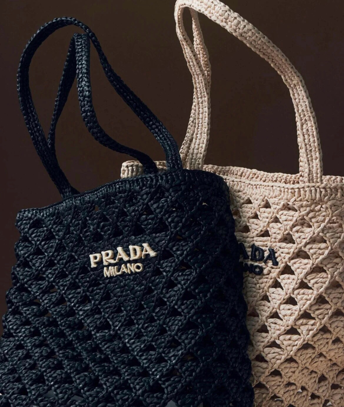 PRADA Crochet Tote Bag 1BG493