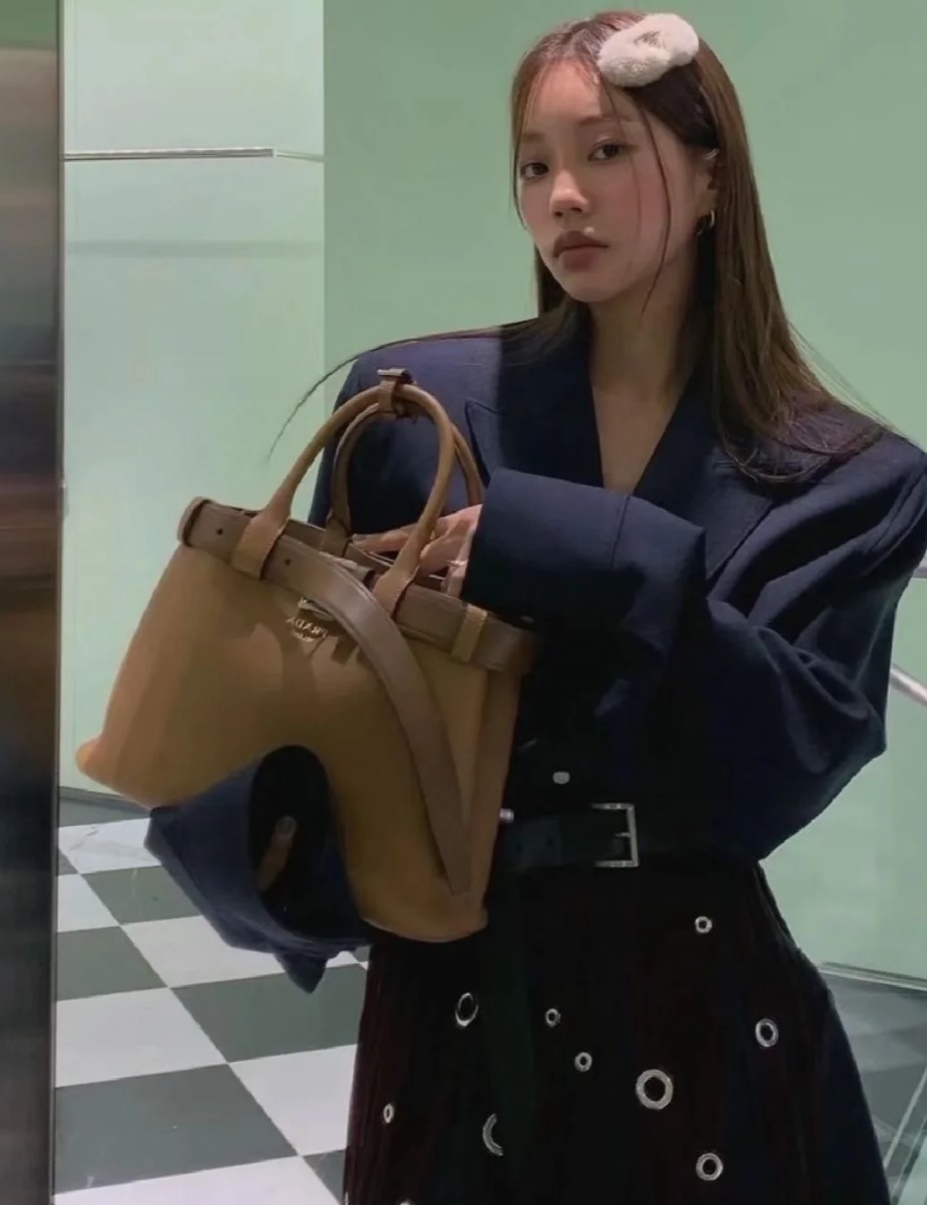 PRADA Medium Buckle Bag