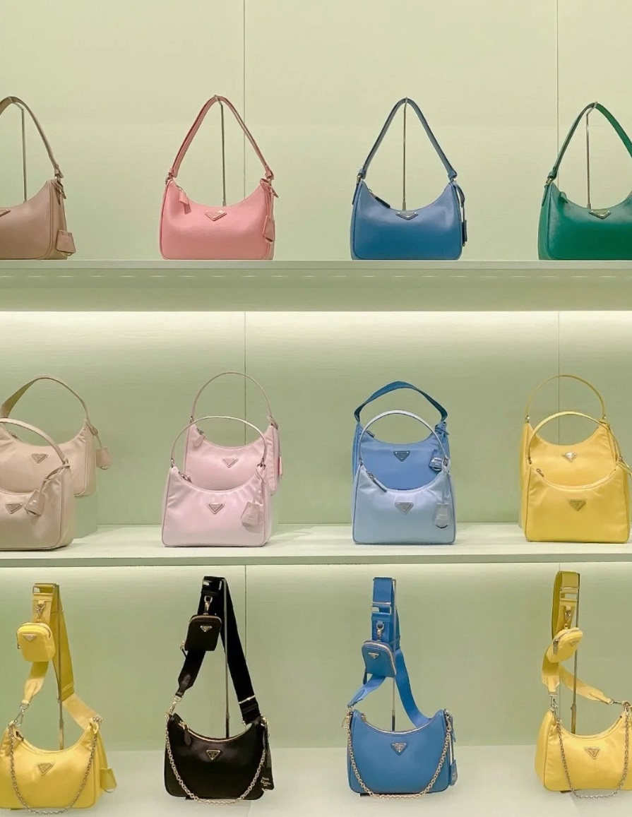 PRADA Re-Nylon Hobo Bag (+15color)