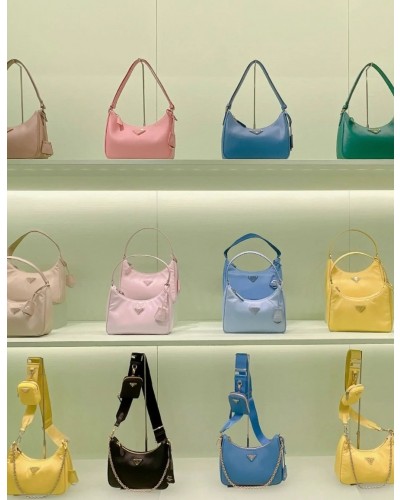 PRADA Re-Nylon Hobo Bag (+15color)