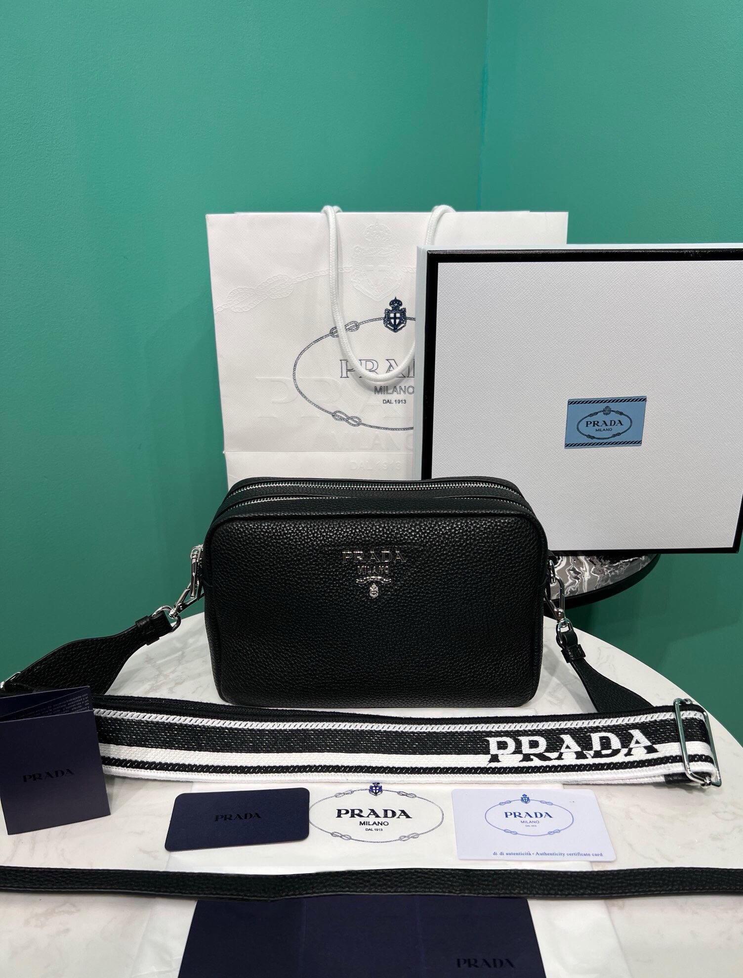 PRADA Small Leather Bag