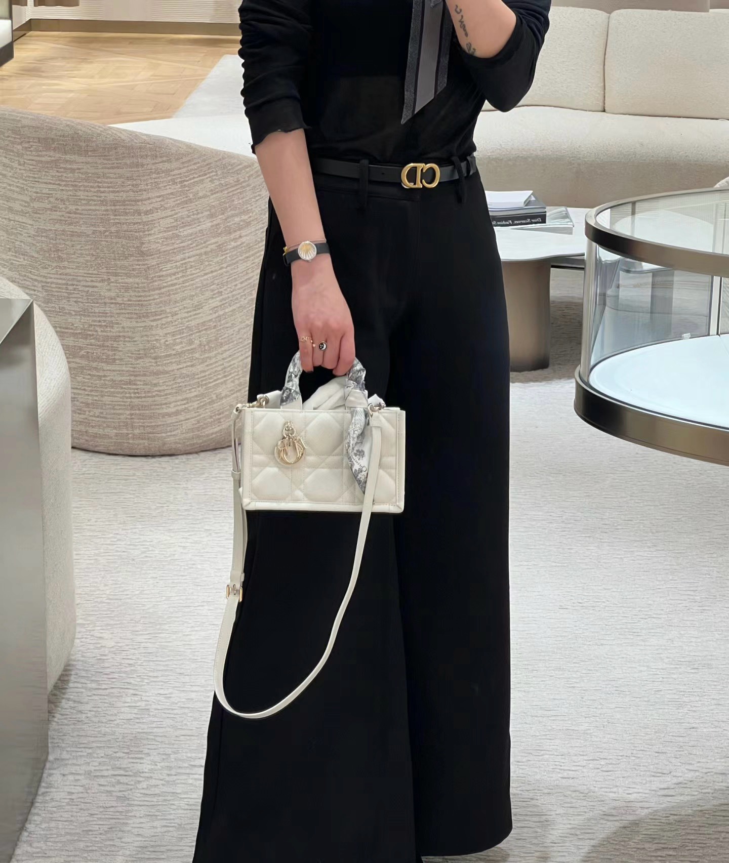 Dior Leather Book Tote Bag(+3color)