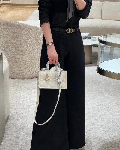 Dior Leather Book Tote Bag(+3color)