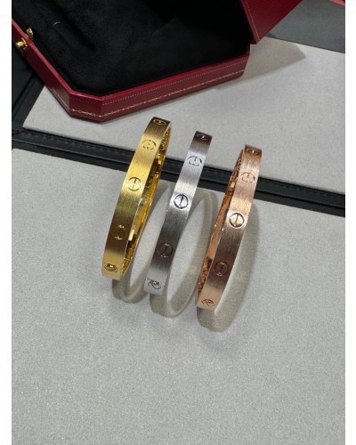 CARTIER 러브 팔찌 무광