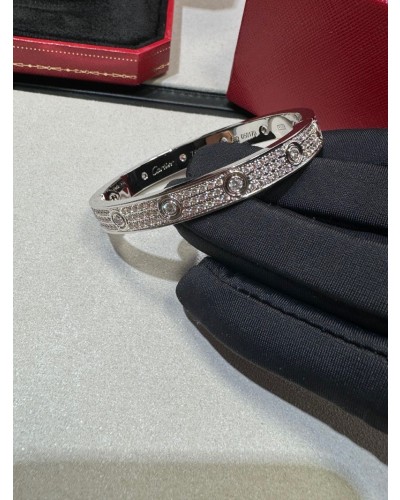 CARTIER 러브 팔찌 파베