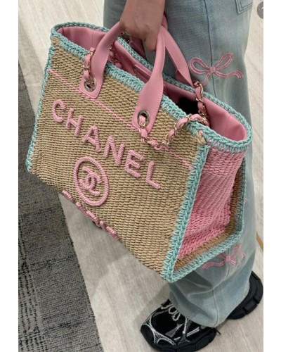 CHANEL 샤넬 라탄 도빌백 2color