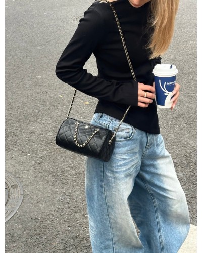 CHANEL 샤넬 cc 캐비어 원통백