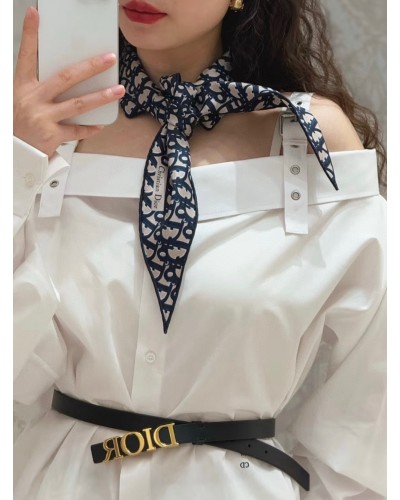 DIOR 디올 오블리크 스카프