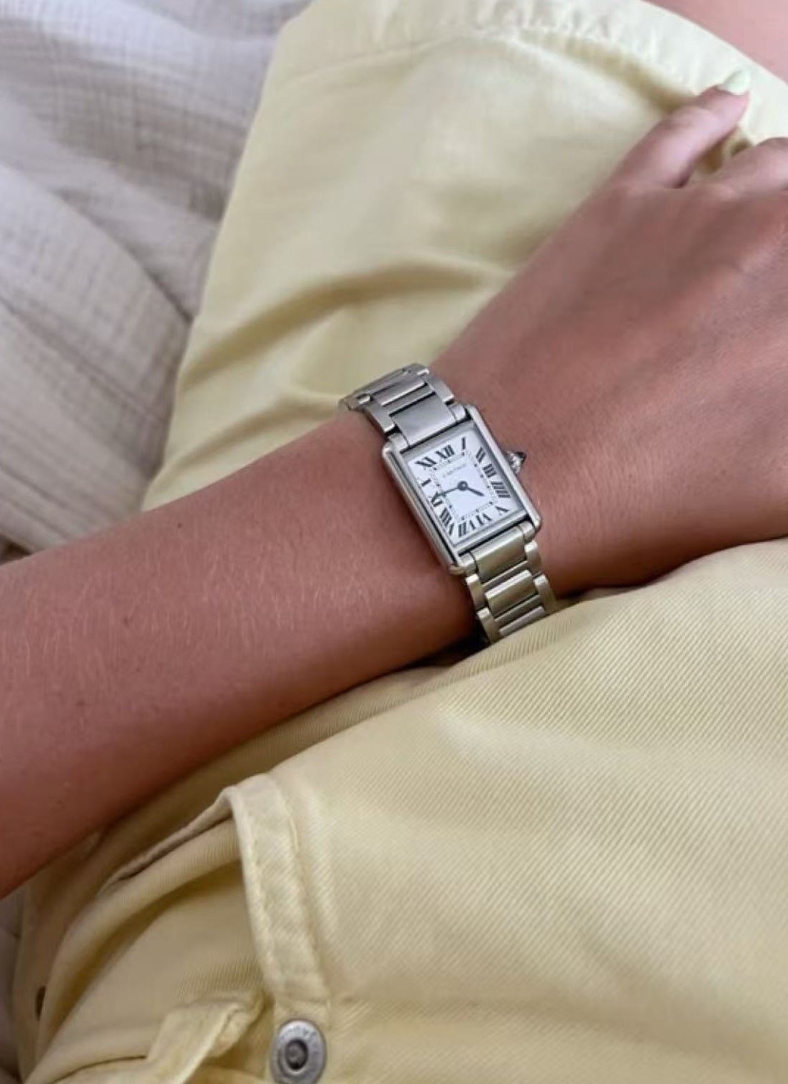 Cartier 탱크 머스트 스틸