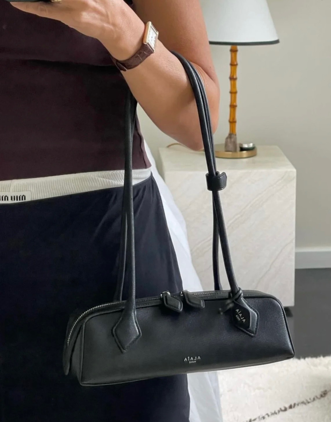 Alaia 알라이아 르테켈 숄더백