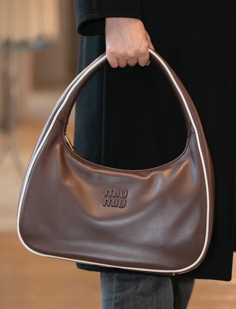 Miumiu Napa Hobo Bag medium