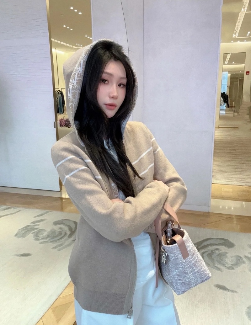 Dior 오블리크 캐시미어 후드집업