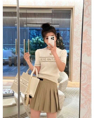 Dior  캐시미어 반팔니트 3color