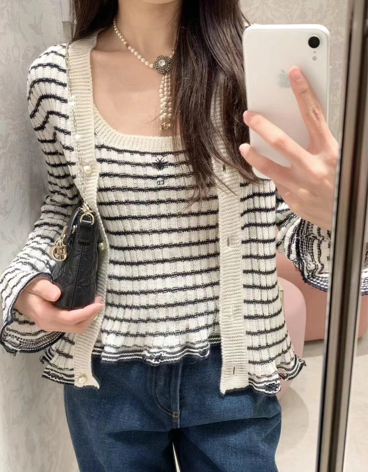 Dior Cardigan Setup