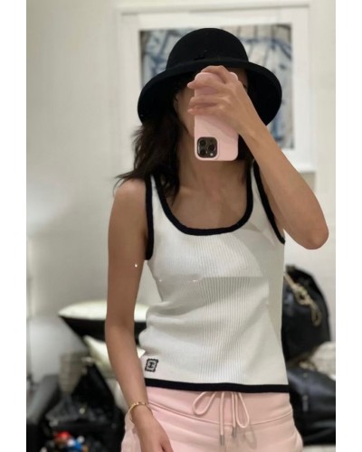 CHANEL CC로고 나시