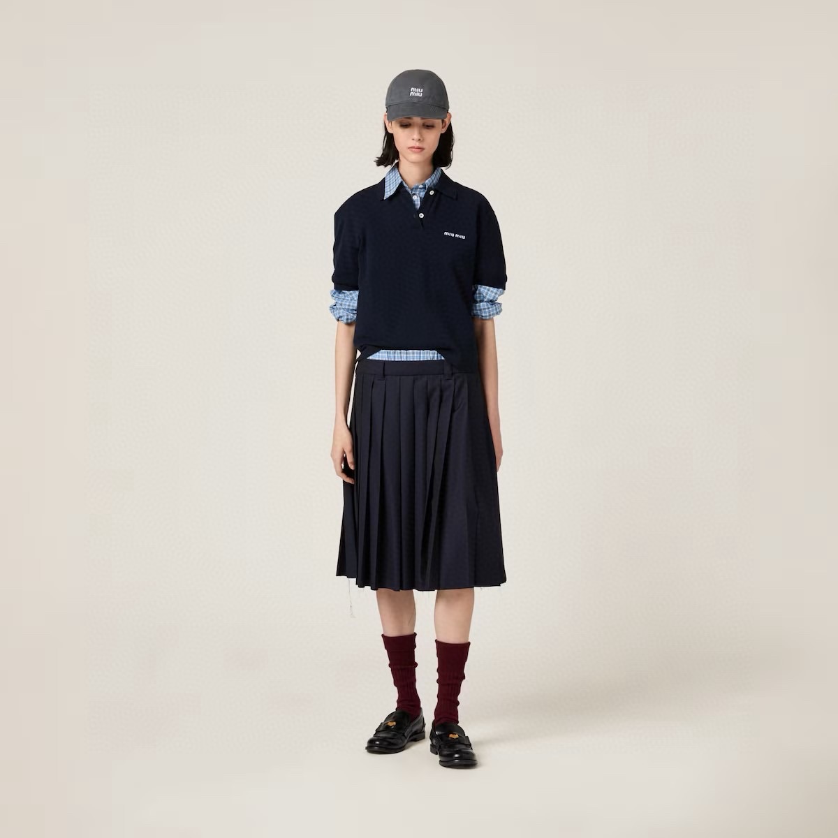 Miumiu Pleated SK