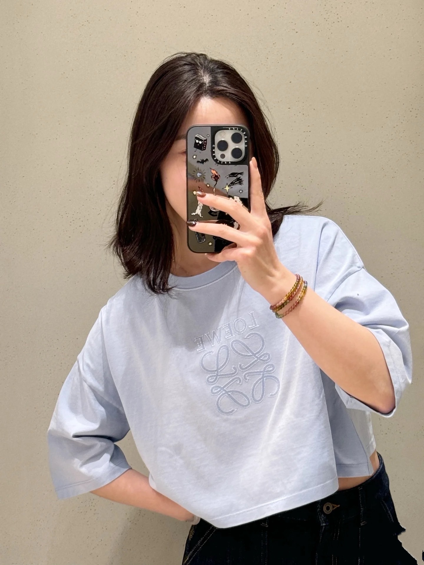Loewe Logo Crop T