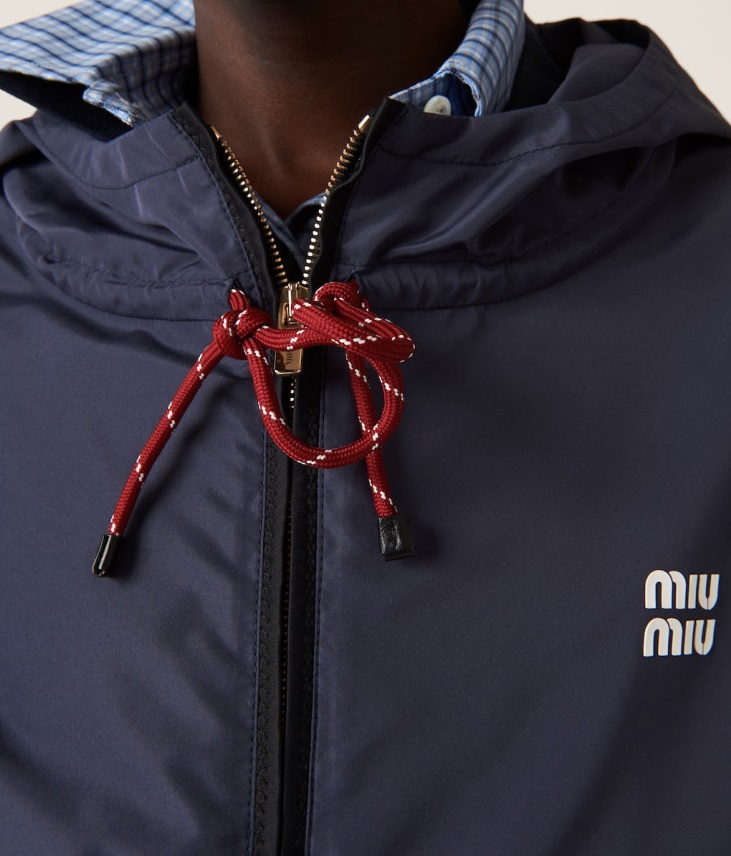 Miumiu Hoodie Windbreaker  (+2color)