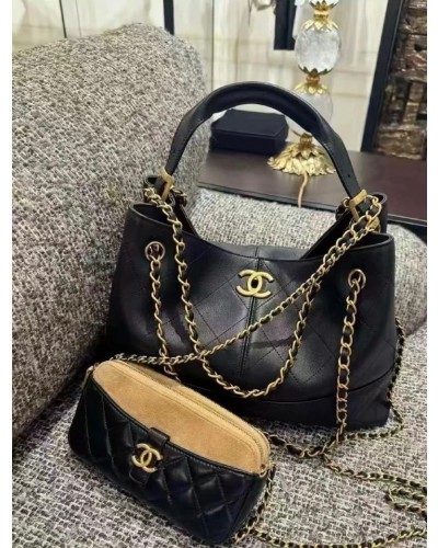 Chanel chain phone holder
