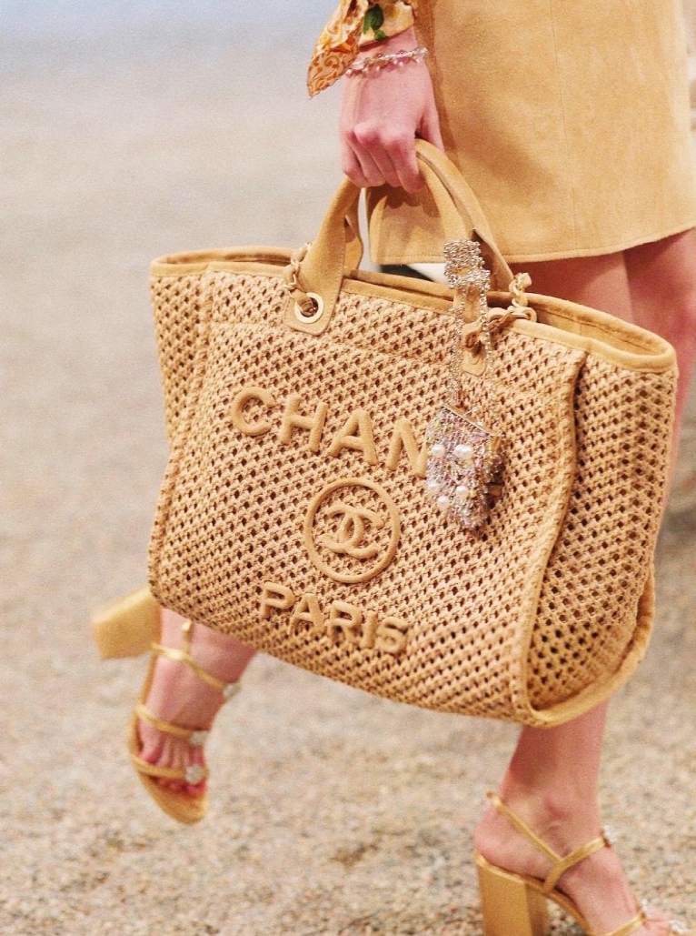 CHANEL Coco beach Tote Bag