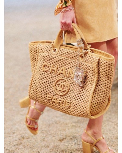 CHANEL Coco beach Tote Bag