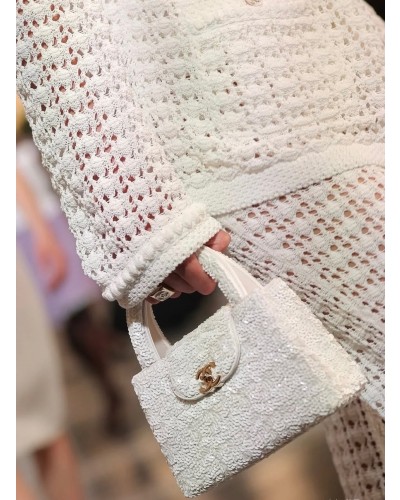 CHANEL Spangle Kelly Bag