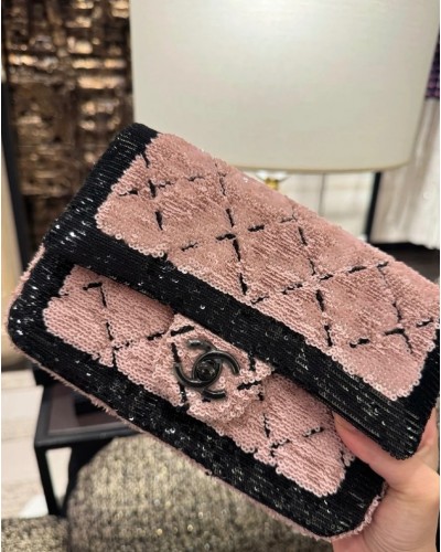 CHANEL CC Spangle Flap