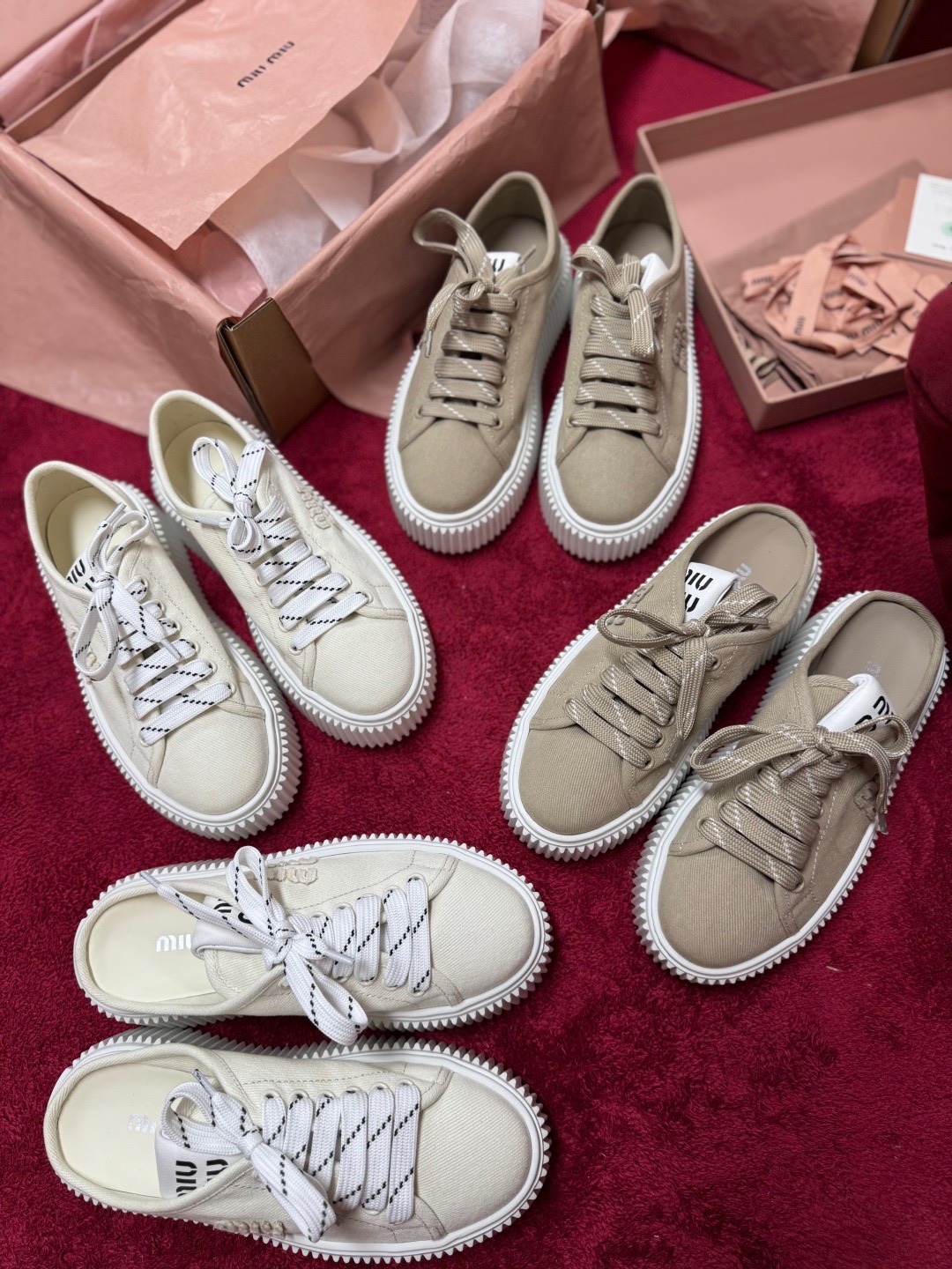 Miumiu 뮬 &스니커즈