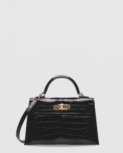[Hermes] 미니 켈리백 크로커