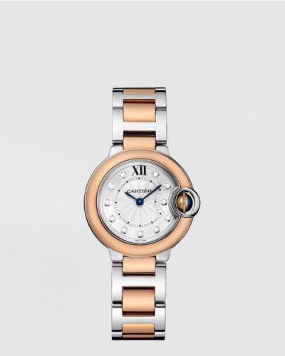 [Cartier] 발롱블루 콤비 28 W3BB0005