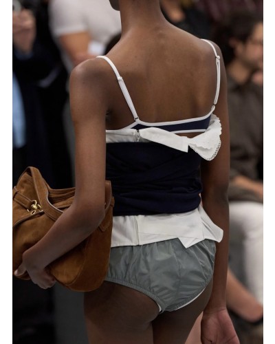Miumiu Aventure Shoulder Suede Bag
