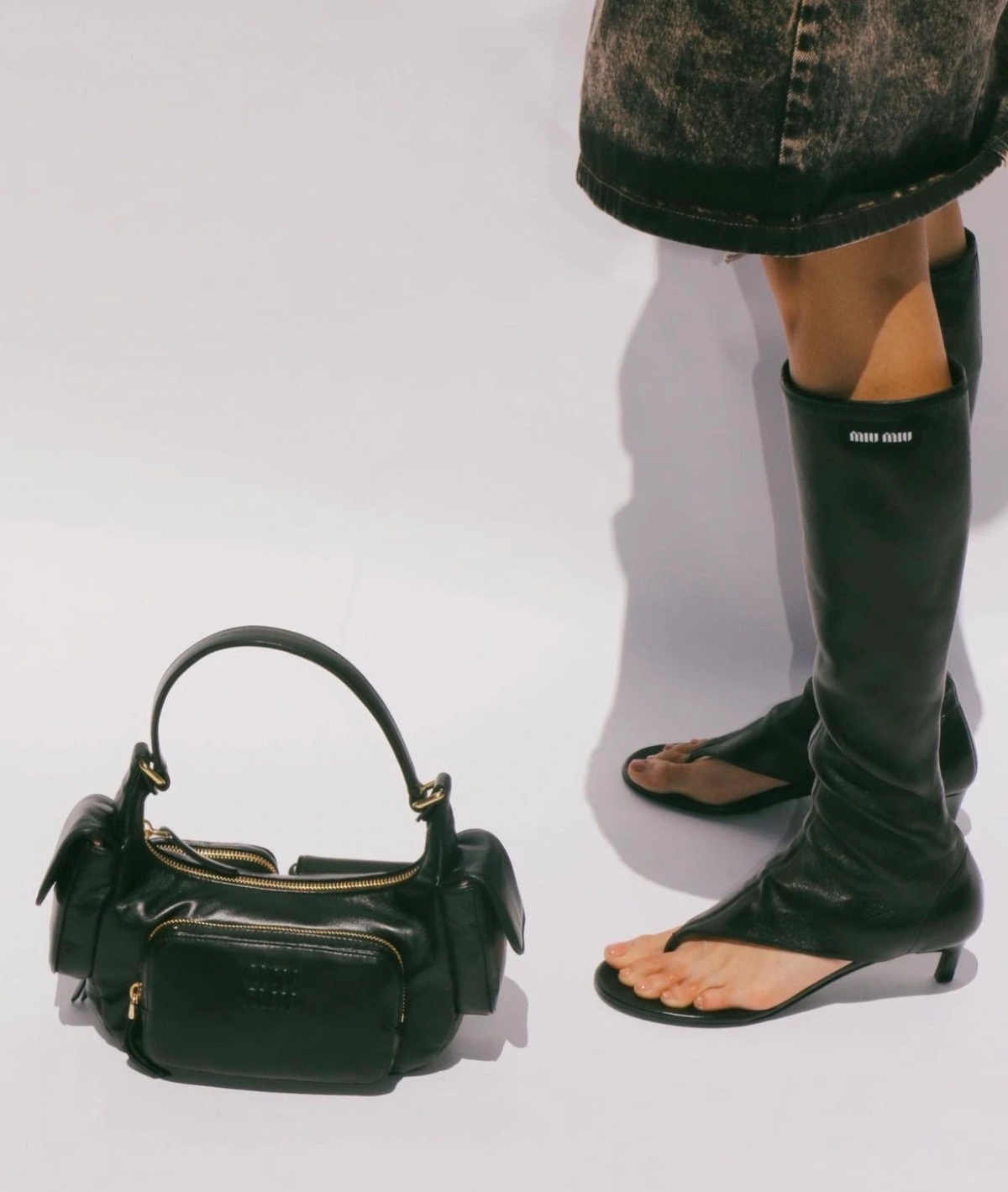 Miumiu Pocket Hobo Bag