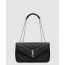 [SAINT LAURENT-생로랑] MATELASSÉ 램스킨 소재의 LOULOU 스몰백