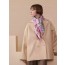 [HERMES] Mille Feuilles de Soie 더블 페이스 스카프 90