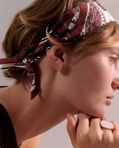 [HERMES] Festival des Amazones Bandana Twilly 트윌리