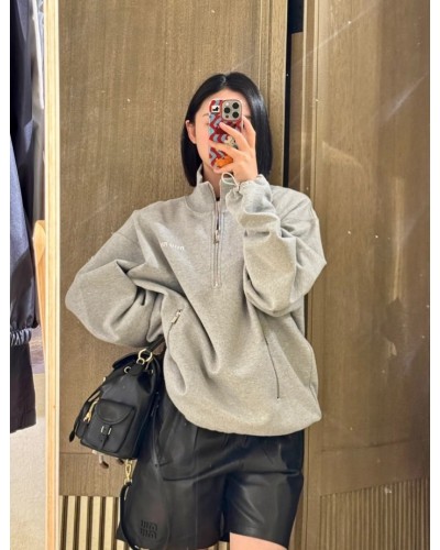 Miumiu 반폴라 집업