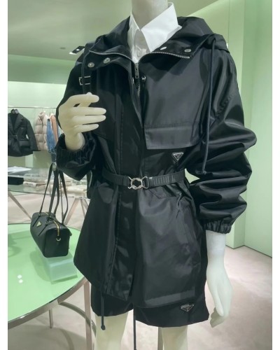 PRADA 프라다 나일론 바람막이