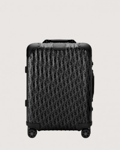 Rimowa x Dior  리모와 디올 블랙 카빈 수트 케이스