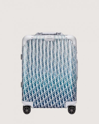 Rimowa x Dior  리모와 디올 블루 카빈 수트 케이스