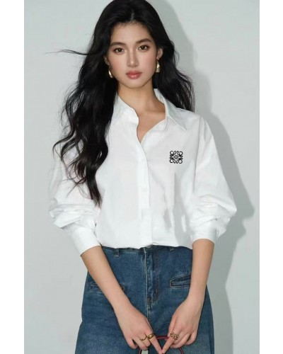 LOEWE 로에베 애너그램 블라우스