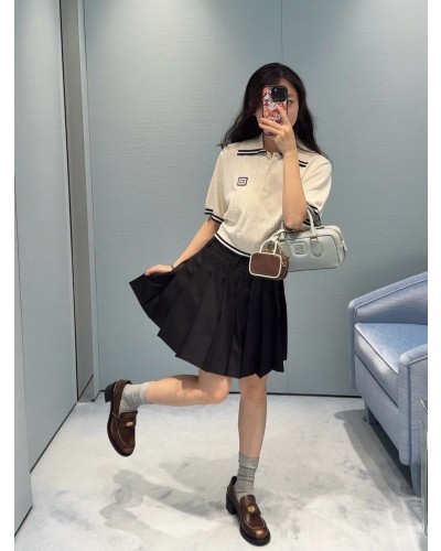 MIUMIU 미우미우 플리츠 스커트