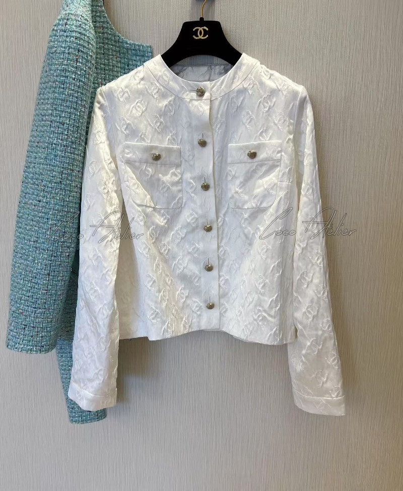 CHANEL Silk Jaket